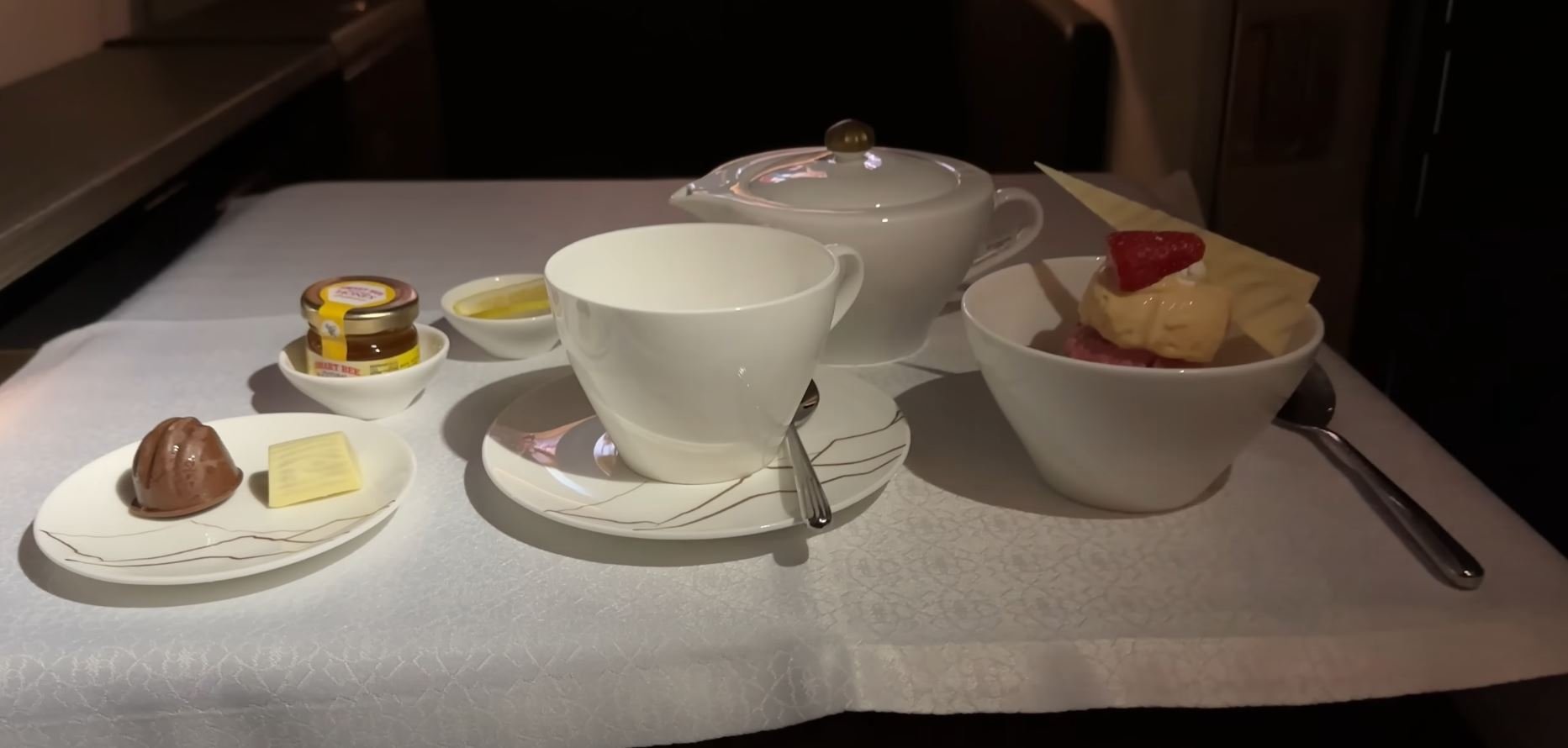 First Class Dessert + icecream